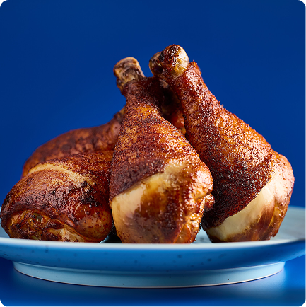 A grid of food images